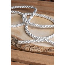 Mefaks Tekstil 10MM Örgü Ipi Halat Kordon Ip 50 Metre Supla Runner Servis Aksesuar Yapımı