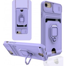 Sb Shopping Iphone 7 Kılıf Zuma Kartvizitli Yüzüklü - Lila
