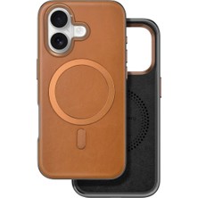 Sb Shopping Venco Iphone 16 Puskas Magsafe Kapak - Kahve