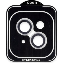 Bilfold Joko Iphone 14 Pvd Metal Kamera Lens - Gümüş