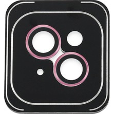 Bilfold Joko Iphone 14 Pvd Metal Kamera Lens - Pembe