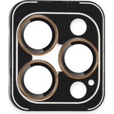 Nerm Joko Iphone 16 Pro Max Pvd Metal Kamera Lens - Gold