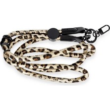 Sb Shopping Onegif Jı Leopar Desenli Boyun Askısı - Gold