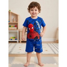 Spiderman Baskılı Erkek Alt ve Üst 2'li Takım