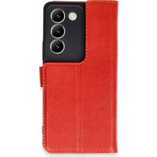 Sb Shopping V30 Lite 4g Kılıf S Kapaklı Kılıf - Kırmızı