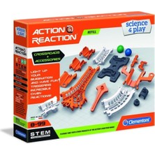  clementoni oyuncak action - reaction kavşaklar ve aksesuarlar 19167