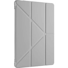 Colezium Huawei Honor Pad V9 Kılıf Kalemlikli Mars Tablet Kılıfı - Gri