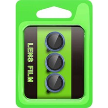 Bilfold Galaxy S25 Fe Raze Metal Kamera Lens - Lacivert