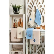 Hsc Bilişim 6 Parça Mutfak Kurulama Bezi 30 x 50 cm Deniz