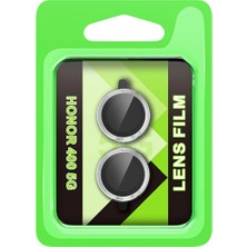 Nerm Huawei Honor 400 Raze Metal Kamera Lens - Gümüş