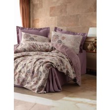 Wovna Saten Çift Kişilik Nev Takımı Majolica Mürdüm