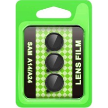 Afrodit AVM Galaxy A24 4g Raze Metal Kamera Lens - Siyah