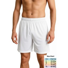 Liggo Forma Şortu Futbol Şortu Bağcıklı Astarlı Spor Şort