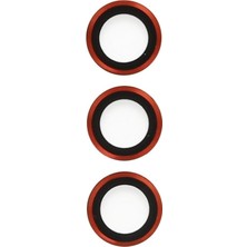 Afrodit AVM Galaxy S23 Metal Kamera Lens - Kırmızı