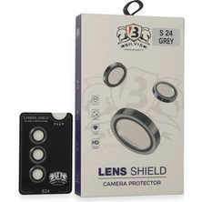 Afrodit AVM Galaxy S24 Bilvis Titan Kamera Lens - Titan Gri