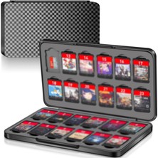 Braventa Collection Xspring Kartı Kutusu, Taşınabilir Manyetik Kapaklı Kart Kutusu, Kartı Micro Sd Kart Yuvası, Konsolu