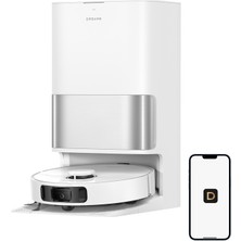 Dreame D30 Ultra Robot Süpürge Beyaz, 25.000PA Emiş Gücü