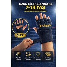 Liggo 7-14 Yaş Ufc Çocuk Boks Eldiveni Mma Eldiveni Torba Eldiveni Antrenman Eldiveni