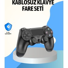 Arenes Ps4 Uyumlu Kablosuz Oyun Kolu Ergonomik Çift Titreşimli - Lisinya
