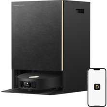 Dreame Matrix 10 Ultra Robot Süpürge Siyah, 30.000PA Emiş Gücü