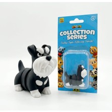 Xtoys Alman Standart Schnauzer Koleksiyonluk Köpek Temalı Hareketli Hediyelik Oyuncak