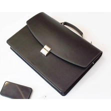  tabac evrak çantası deri siyah 21219