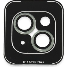 Feifei Joko Iphone 15 Pvd Metal Kamera Lens - Açık Yeşil