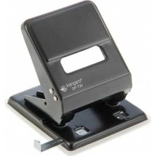  kangaro perfaratör delgeç orta boy 36 yaprak kapasiteli siyah dp-720