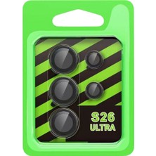 Trend Movira  Galaxy S26 Ultra Raze Metal Kamera Lens - Siyah
