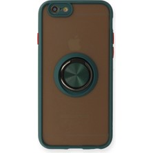 Feifei 6 Kılıf Montreal Yüzüklü Kapak - Yeşil