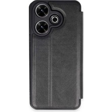Feifei 13 4g Kılıf Flip Cover - Siyah