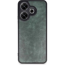 Feifei 13 4g Kılıf Aras Deri Kapak - Koyu Yeşil