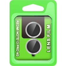Feifei Note 13 Pro 4g Raze Metal Kamera Lens - Gümüş