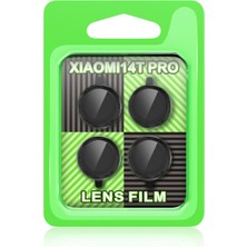 Feifei Mi 14T Pro Raze Metal Kamera Lens - Siyah