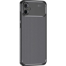 Feifei Galaxy A05 Kılıf Auto Fus Karbon Kapak - Siyah
