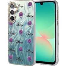 Feifei Galaxy A26 Kılıf Blade Aynalı Desenli Kapak - Desen 9