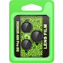 Feifei Huawei Honor 400 Pro 5g Raze Metal Kamera Lens - Siyah