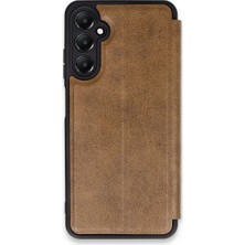 Feifei Galaxy A25 5g Kılıf Flip Cover - Taba