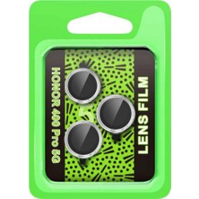 Feifei Huawei Honor 400 Pro 5g Raze Metal Kamera Lens - Gümüş