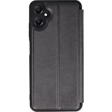Feifei Galaxy A05 Kılıf Flip Cover - Siyah