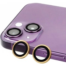 Feifei 15 Plus Raze Metal Kamera Lens - Sarı