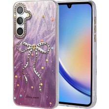 Feifei Galaxy A34 5g Kılıf Blade Aynalı Desenli Kapak - Desen 1