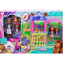  enchantimals oyuncak oyun parkı seti hhc16