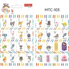 tanex ılkokul harf etiketi-3 sticker 2 li mtc-103
