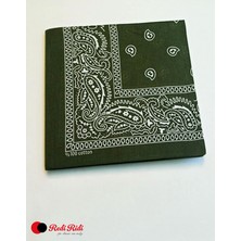 Redi Ridi Bandana Klasik Koyu Yeşil