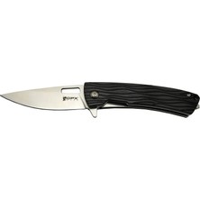 Senka Dpx Gear Aculus F004 Bk Siyah Kurtarma / Kamp Çakı 18CM - Yarı Otomatik, Cam Kırma Aparatlı, Kemerl