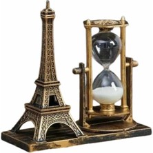Hsc Bilişim Masa Biblosu Dekoratif Süs Kum Saati Eyfel Kulesi Hediyelik Kum Saati