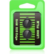 Ethab Ticaret  Galaxy S25 Edge Raze Metal Kamera Lens - Siyah