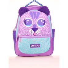  kaukko kids okul sırt çantası cute face tiger l5144