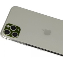 Bilfold Iphone 11 Pro Max Rainbow Kamera Lens Koruma Cam - Yeşil